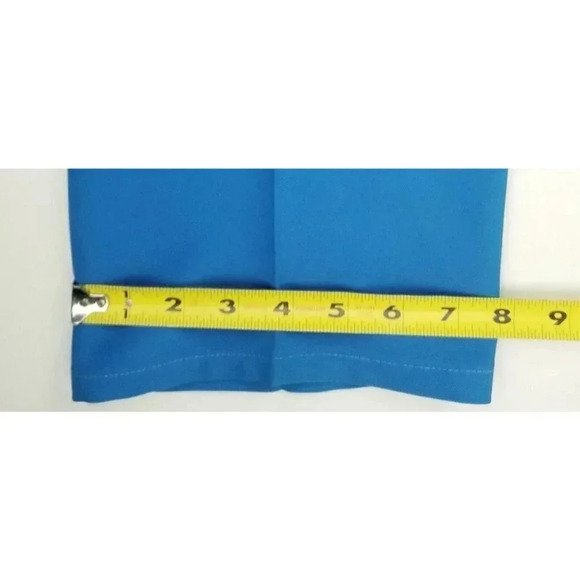 FootJoy Size 34x32 Men Athletic Fit Blue Golf Stretch Pants Back Pocket Logo Tag - Picture 7 of 11